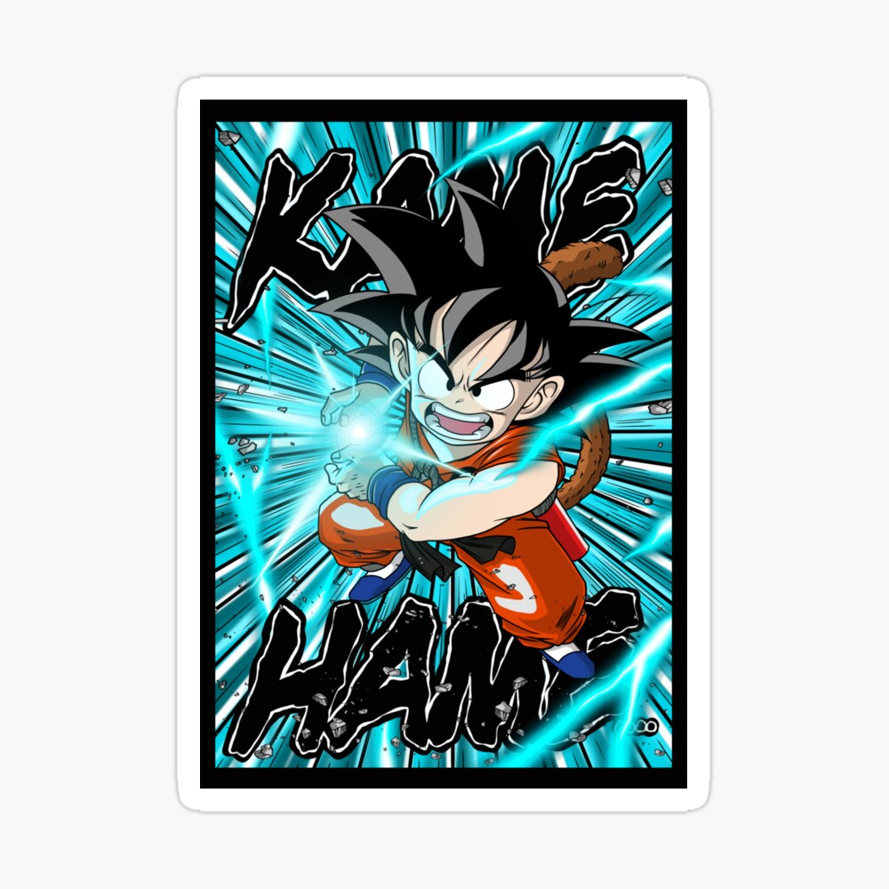 Dragon Ball Son Goku Art Board Print by NameYourWorld