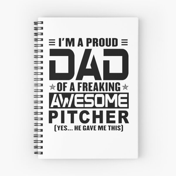 Item preview, I’m A Proud Dad Of A Freaking Awesome pitcher, Funny Dad Shirt, Dad Of pitcher Shirt, Dad Gifts, Christmas Gifts For Dad designed and sold by xlnv.