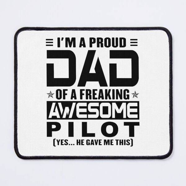 Item preview, I’m A Proud Dad Of A Freaking Awesome pilot, Funny Dad Shirt, Dad Of pilot Shirt, Dad Gifts, Christmas Gifts For Dad designed and sold by xlnv.