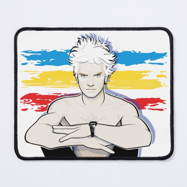 Item preview, Sting, Retro Portrait designed and sold by Cre80s.