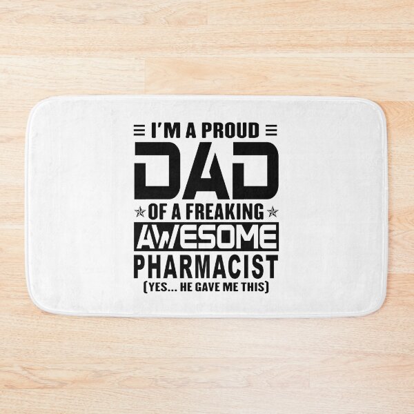 Item preview, I’m A Proud Dad Of A Freaking Awesome pharmacist, Funny Dad Shirt, Dad Of pharmacist Shirt, Dad Gifts, Christmas Gifts For Dad designed and sold by xlnv.