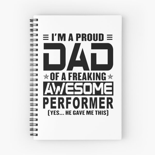 Item preview, I’m A Proud Dad Of A Freaking Awesome performer, Funny Dad Shirt, Dad Of performer Shirt, Dad Gifts, Christmas Gifts For Dad designed and sold by xlnv.