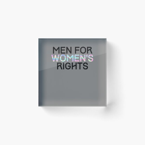 Item preview, Men for women's rights rainbow designed and sold by Zevy-Darling.