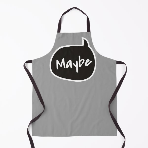 Item preview, Maybe - speech bubble designed and sold by knappidesign.