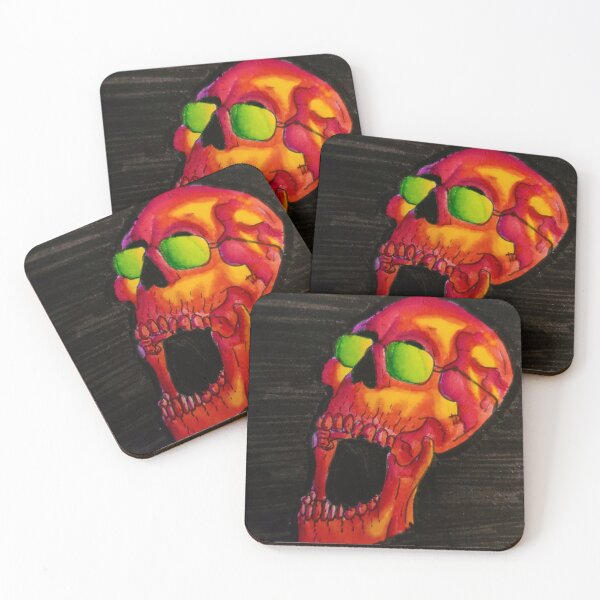 Item preview, Funky Skull designed and sold by Gibberish Goods.