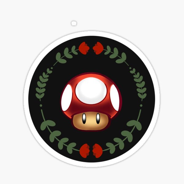 Yoshi buff Sticker Super Mario 
