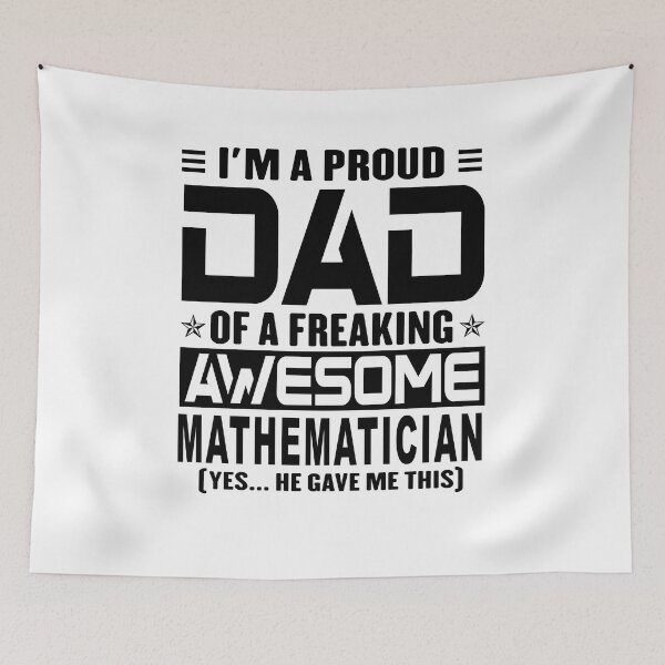 Item preview, I’m A Proud Dad Of A Freaking Awesome mathematician, Funny Dad Shirt, Dad Of mathematician Shirt, Dad Gifts, Christmas Gifts For Dad designed and sold by xlnv.