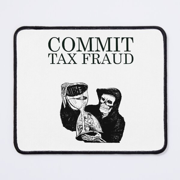 Item preview, Commit Tax Fraud Meme | Vintage Skeleton Look designed and sold by SomeDesignThing.