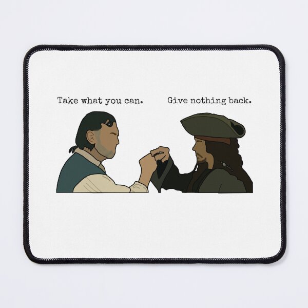 Item preview, Captain Jack Sparrow and Mr. Gibbs designed and sold by Zoeymh03.