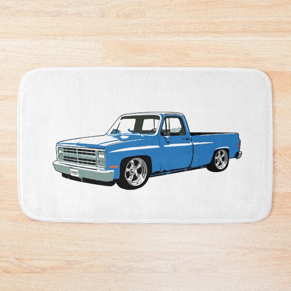Item preview, Light Blue 80s Lowered C Truck designed and sold by CoolRide.