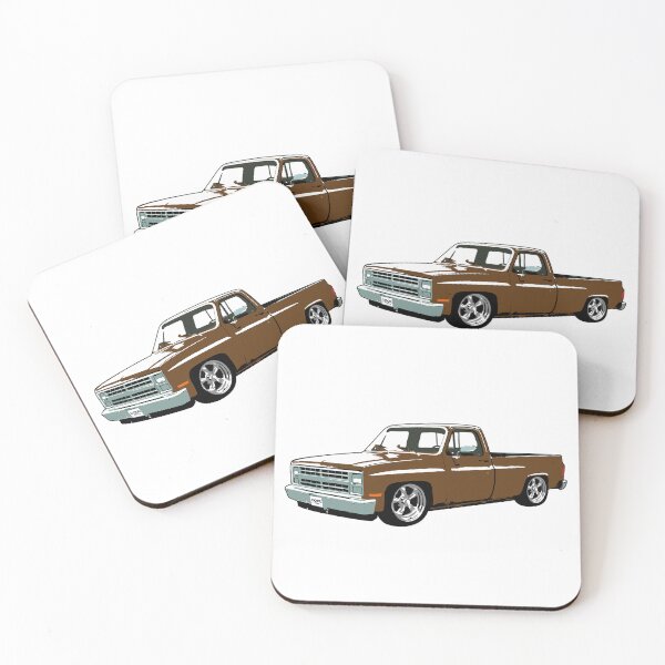 Item preview, Brown 80s Lowered C Truck designed and sold by CoolRide.