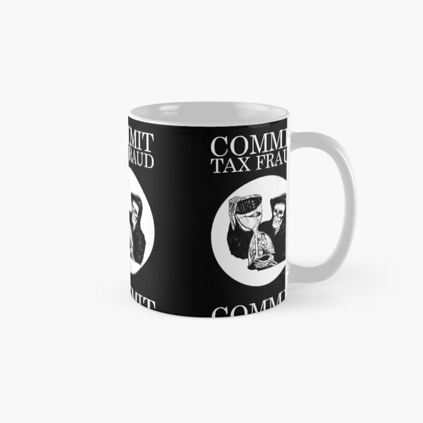 Item preview, Commit Tax Fraud Meme | Vintage Hooded Skeleton designed and sold by SomeDesignThing.