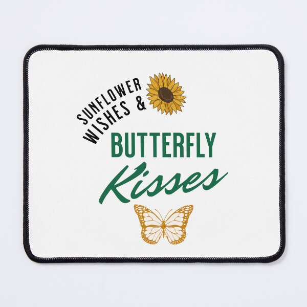 Item preview, Sunflower Wishes And Butterfly Kisses, Sunflower Butterfly Dreams designed and sold by SportyDogShop.