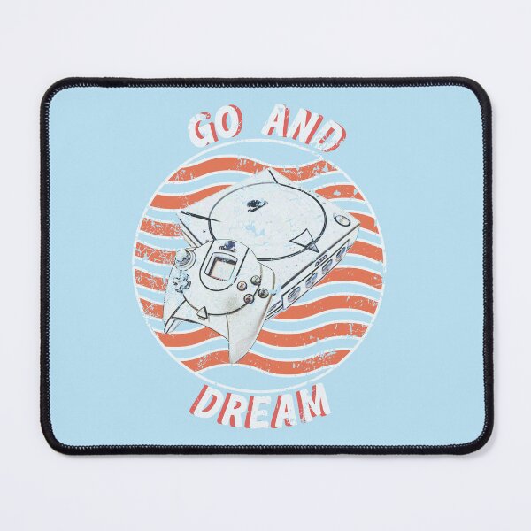Item preview, go and dream - dreamcast retro distressed designed and sold by nerdy-northern.