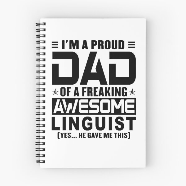 Item preview, I’m A Proud Dad Of A Freaking Awesome linguist, Funny Dad Shirt, Dad Of linguist Shirt, Dad Gifts, Christmas Gifts For Dad designed and sold by xlnv.