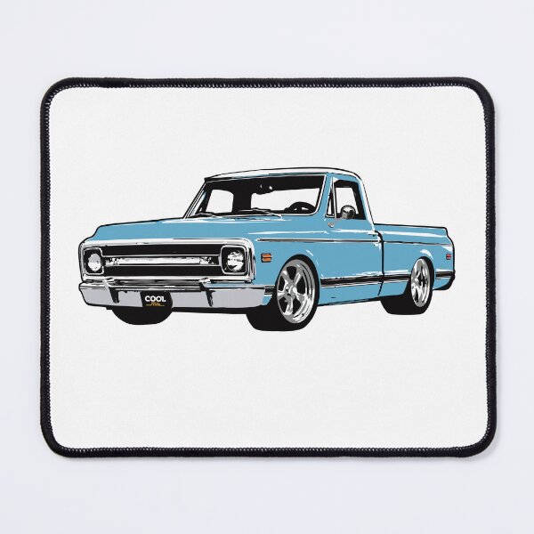 Item preview, Light Blue 60s Lowered C Truck designed and sold by CoolRide.