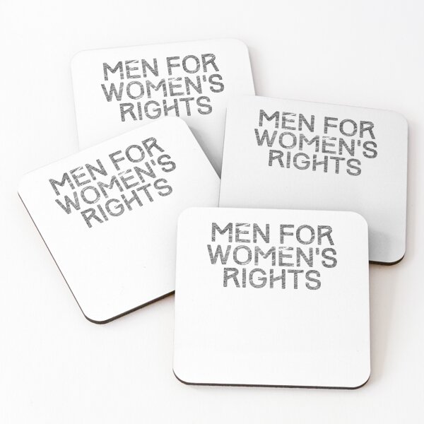 Item preview, Men for women's rights brushed metal designed and sold by Zevy-Darling.