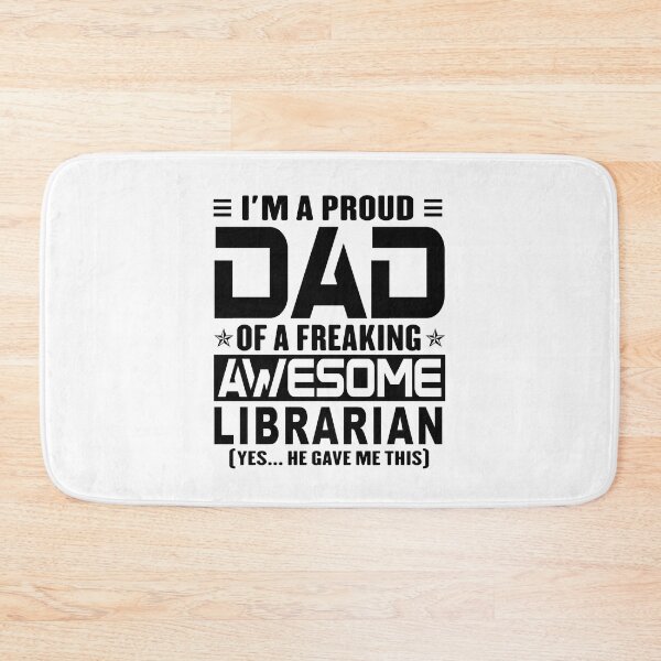 Item preview, I’m A Proud Dad Of A Freaking Awesome librarian, Funny Dad Shirt, Dad Of librarian Shirt, Dad Gifts, Christmas Gifts For Dad designed and sold by xlnv.