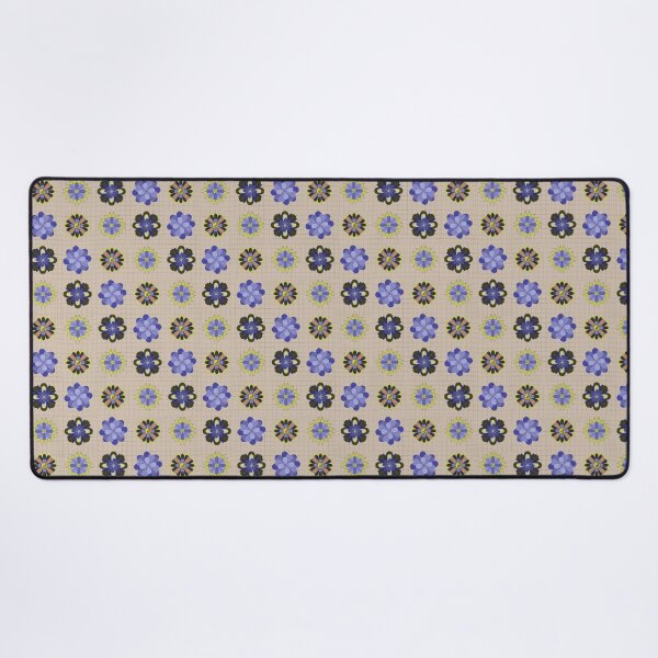 Item preview, Geometric Art Deco flowers designed and sold by ColoursOfFrance.