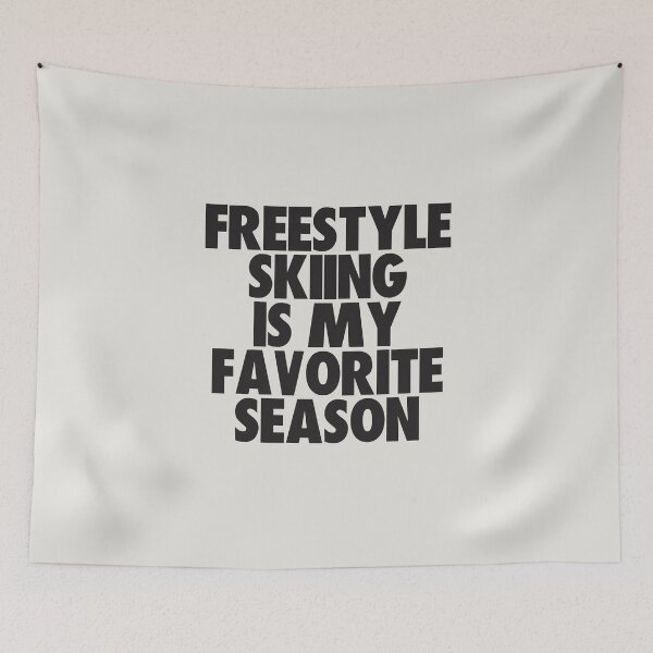 Item preview, Freestyle Skiing Is My Favorite Season - Gift for Freestyle Skiing Fans designed and sold by kindxinn.