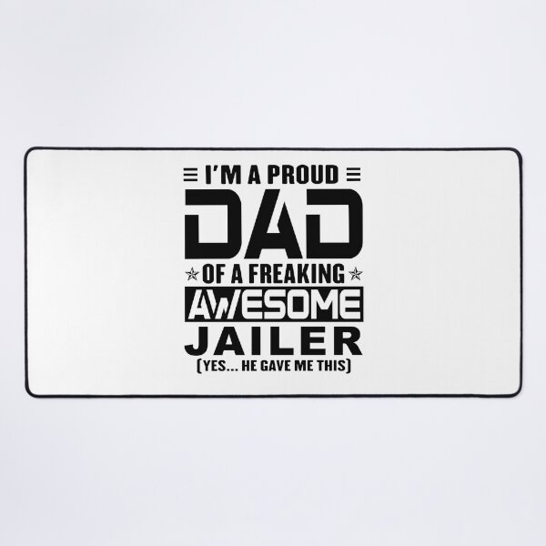 Item preview, I’m A Proud Dad Of A Freaking Awesome jailer, Funny Dad Shirt, Dad Of jailer Shirt, Dad Gifts, Christmas Gifts For Dad designed and sold by xlnv.