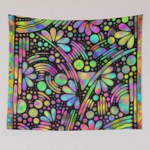 Item preview, Hand And Digitally Painted Pattern Art 34 designed and sold by EDDArt.