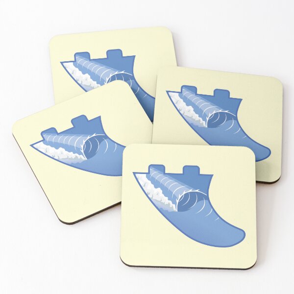 Item preview, Surfing Wave Fin designed and sold by Fangpunk.
