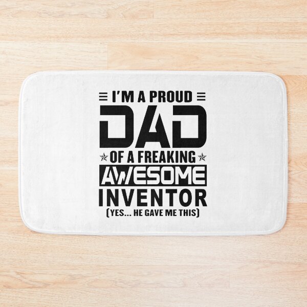 Item preview, I’m A Proud Dad Of A Freaking Awesome inventor, Funny Dad Shirt, Dad Of inventor Shirt, Dad Gifts, Christmas Gifts For Dad designed and sold by xlnv.