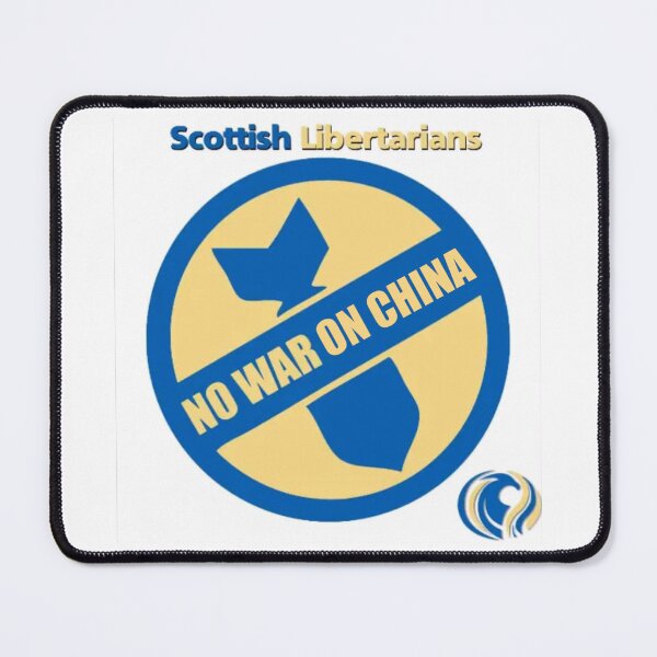 Item preview, No War On China SLP Logo designed and sold by Scottish  Libertarian Party.