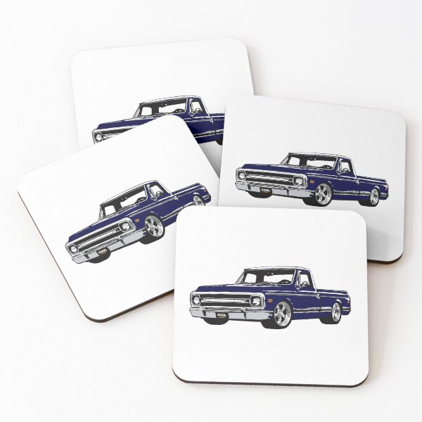 Item preview, Deep Blue 60s Lowered C Truck designed and sold by CoolRide.