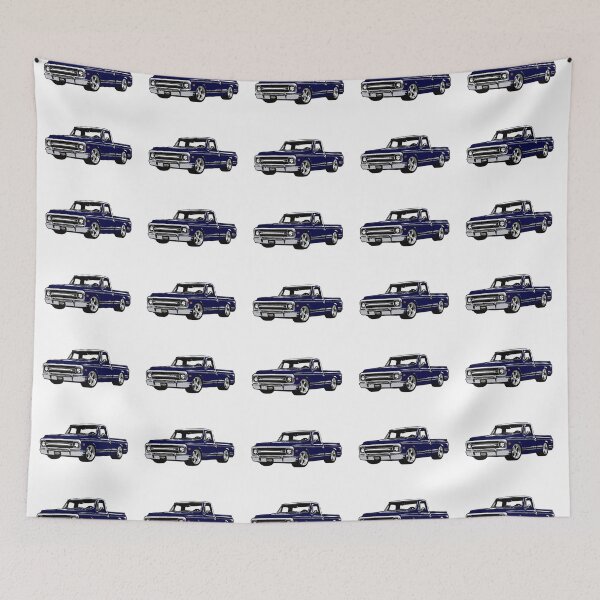 Item preview, Deep Blue 60s Lowered C Truck designed and sold by CoolRide.