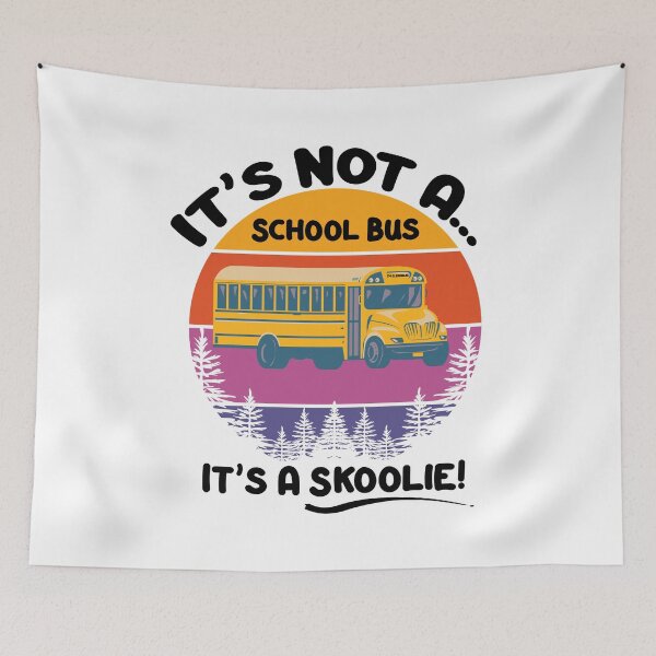Item preview, Skoolie Scool Bis Conversion - It's not a school bus, it's a skoolie! designed and sold by thewildskoolie.