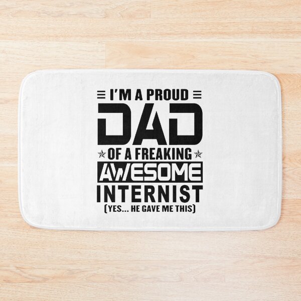 Item preview, I’m A Proud Dad Of A Freaking Awesome internist, Funny Dad Shirt, Dad Of internist Shirt, Dad Gifts, Christmas Gifts For Dad designed and sold by xlnv.