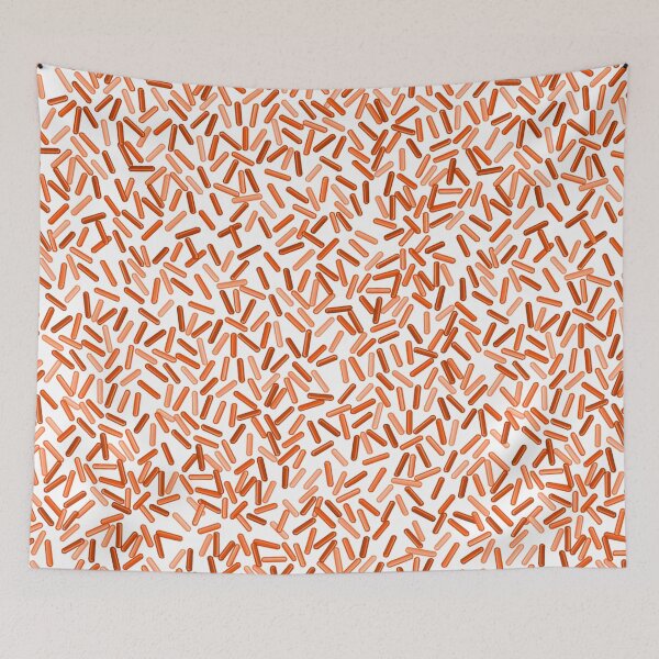Item preview, Orange Sprinkles Pattern designed and sold by Deborah Camp.