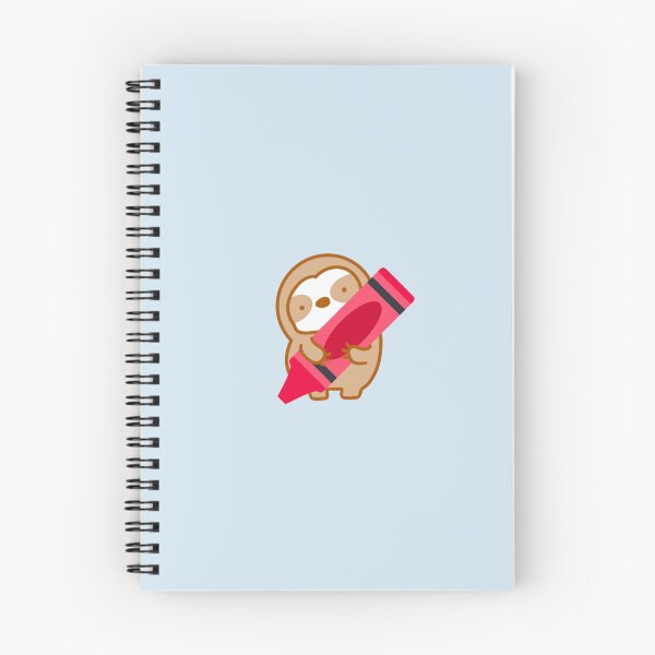 Item preview, Cute Red Crayon Sloth  designed and sold by theslothinme.