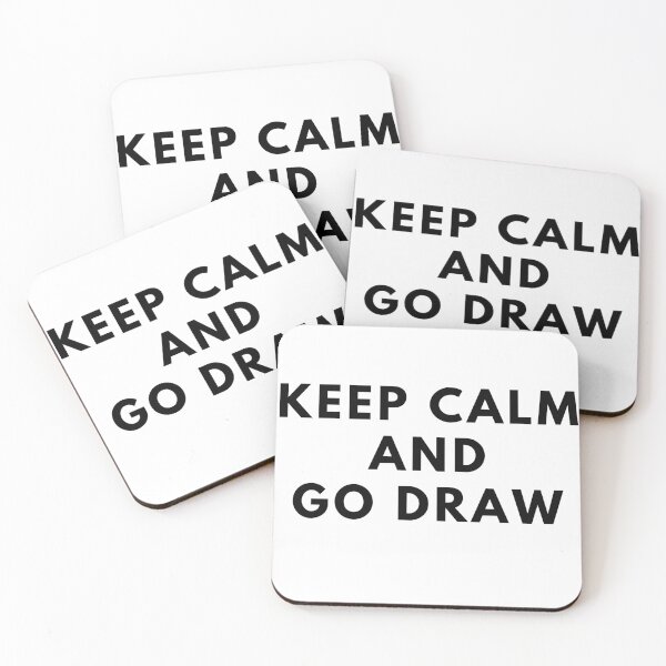 Item preview, KEEP CALM AND GO DRAW designed and sold by Cocodino ⭐⭐⭐⭐⭐.