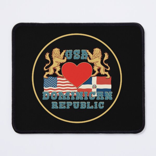 Item preview, Flag of Dominican Republic and Flag of USA, Dominican Americans Patriotic Gift  designed and sold by Tamarage.