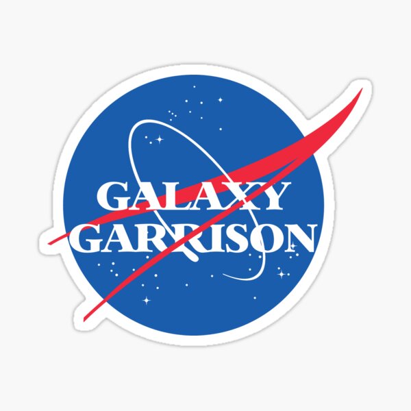 Voltron Galaxy Garrison NASA Parody Sticker