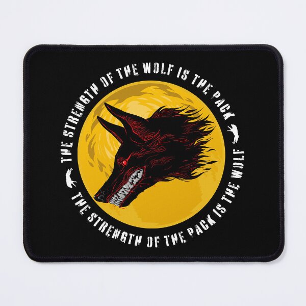 Item preview, The Strength of the Wolf is the Pack designed and sold by blackdogshop.