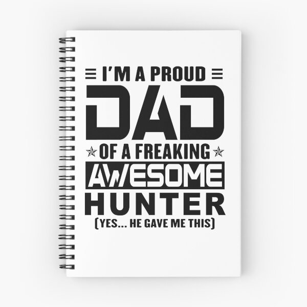 Item preview, I’m A Proud Dad Of A Freaking Awesome hunter, Funny Dad Shirt, Dad Of hunter Shirt, Dad Gifts, Christmas Gifts For Dad designed and sold by xlnv.