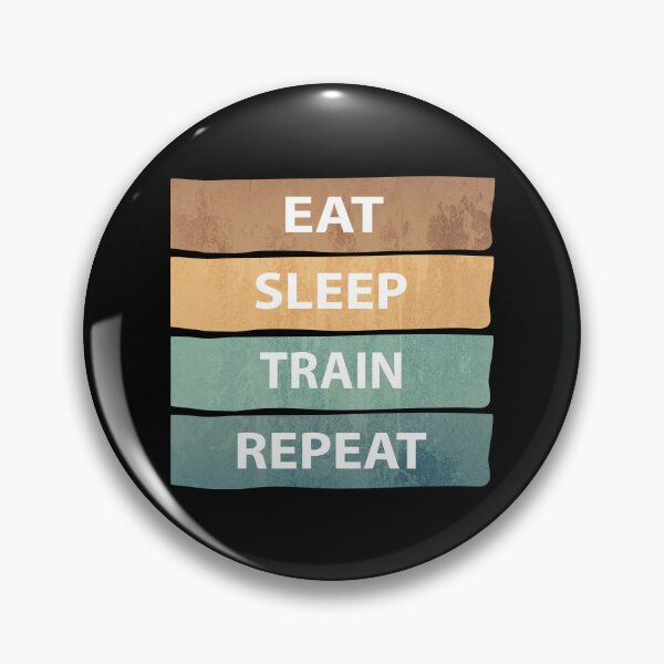Item preview, EAT. SLEEP. TRAIN. REPEAT. - EAT SLEEP TRAIN REPEAT  designed and sold by MOONINSPIRATION.