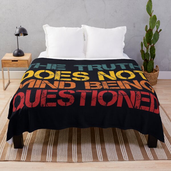 Item preview, Truth does not mind being questioned. designed and sold by SweetLog.