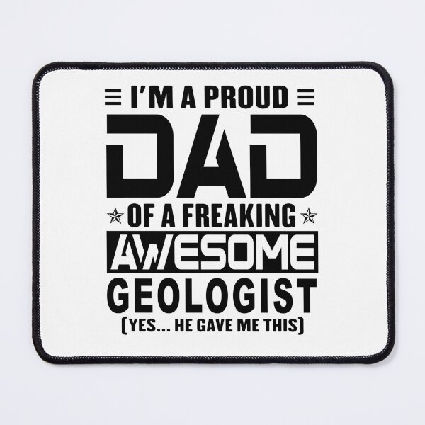 Item preview, I’m A Proud Dad Of A Freaking Awesome geologist, Funny Dad Shirt, Dad Of geologist Shirt, Dad Gifts, Christmas Gifts For Dad designed and sold by xlnv.