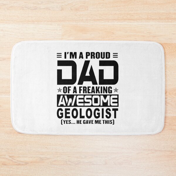 Item preview, I’m A Proud Dad Of A Freaking Awesome geologist, Funny Dad Shirt, Dad Of geologist Shirt, Dad Gifts, Christmas Gifts For Dad designed and sold by xlnv.
