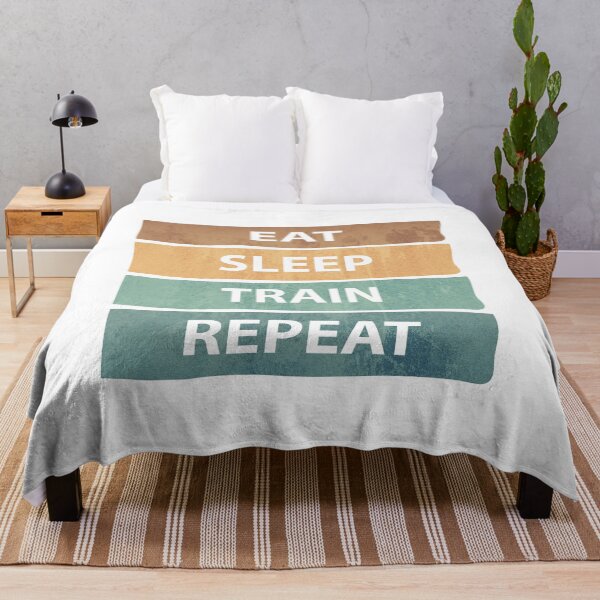 Item preview, EAT. SLEEP. TRAIN. REPEAT. - EAT SLEEP TRAIN REPEAT designed and sold by MOONINSPIRATION.