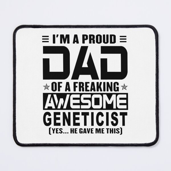 Item preview, I’m A Proud Dad Of A Freaking Awesome geneticist, Funny Dad Shirt, Dad Of geneticist Shirt, Dad Gifts, Christmas Gifts For Dad designed and sold by xlnv.