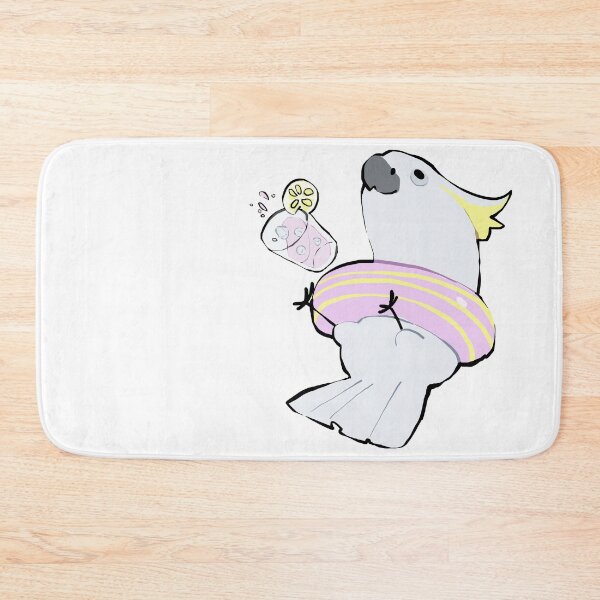 Item preview, Sulphur Crested Cockatoo with Lemonade designed and sold by Alice Cheng.