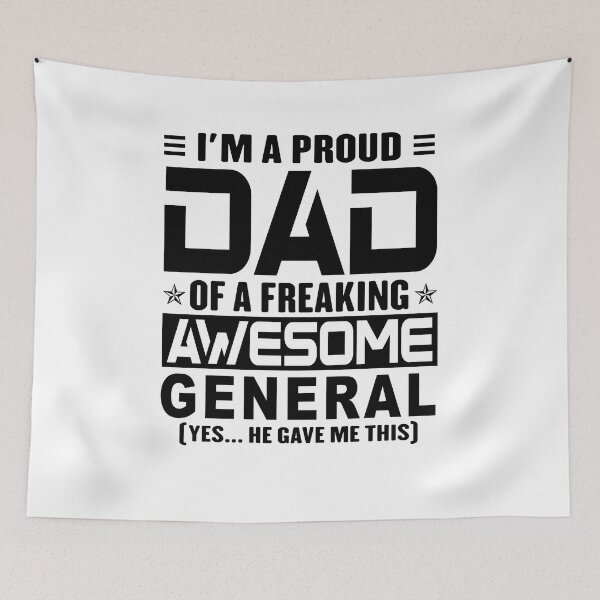 Item preview, I’m A Proud Dad Of A Freaking Awesome general, Funny Dad Shirt, Dad Of general Shirt, Dad Gifts, Christmas Gifts For Dad designed and sold by xlnv.