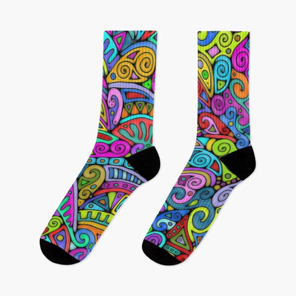 Item preview, Hand And Digitally Painted Pattern Art 29 designed and sold by EDDArt.