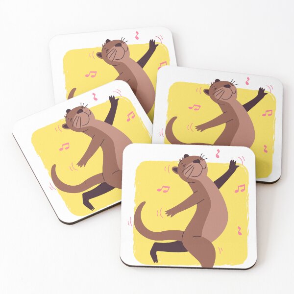 Item preview, Funky Otter Music Lover  designed and sold by prabathmu.